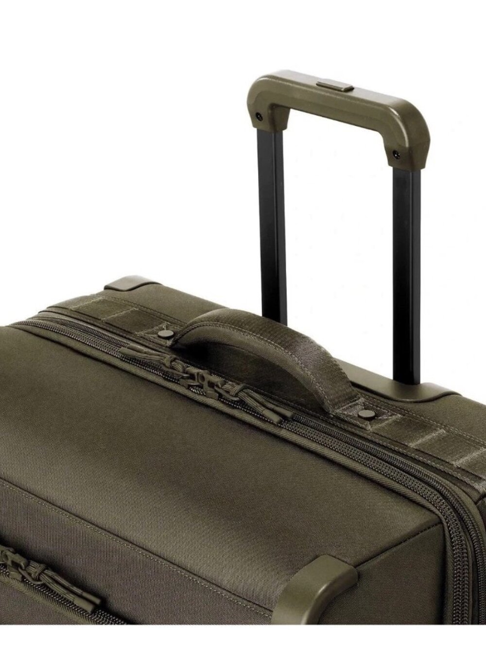 Dagne Dover Sydney 25" Checked Rolling Suitcase Luggage Dark Moss NEW - Picture 5 of 13